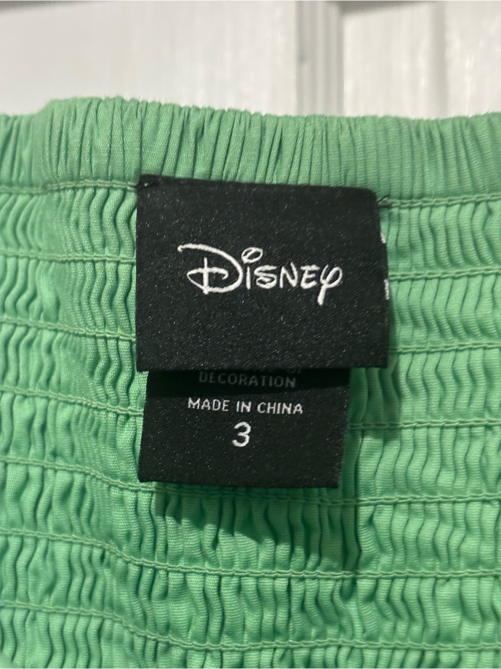 Disney Tinkerbell Mint Green Spaghetti Strap Casual Dress - Picture 2 of 3